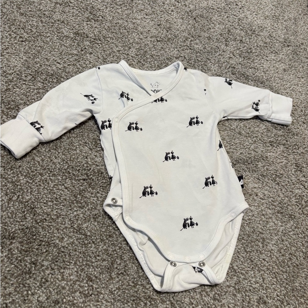 Moomin x Reima 0-2 month Long Sleeve Onsie